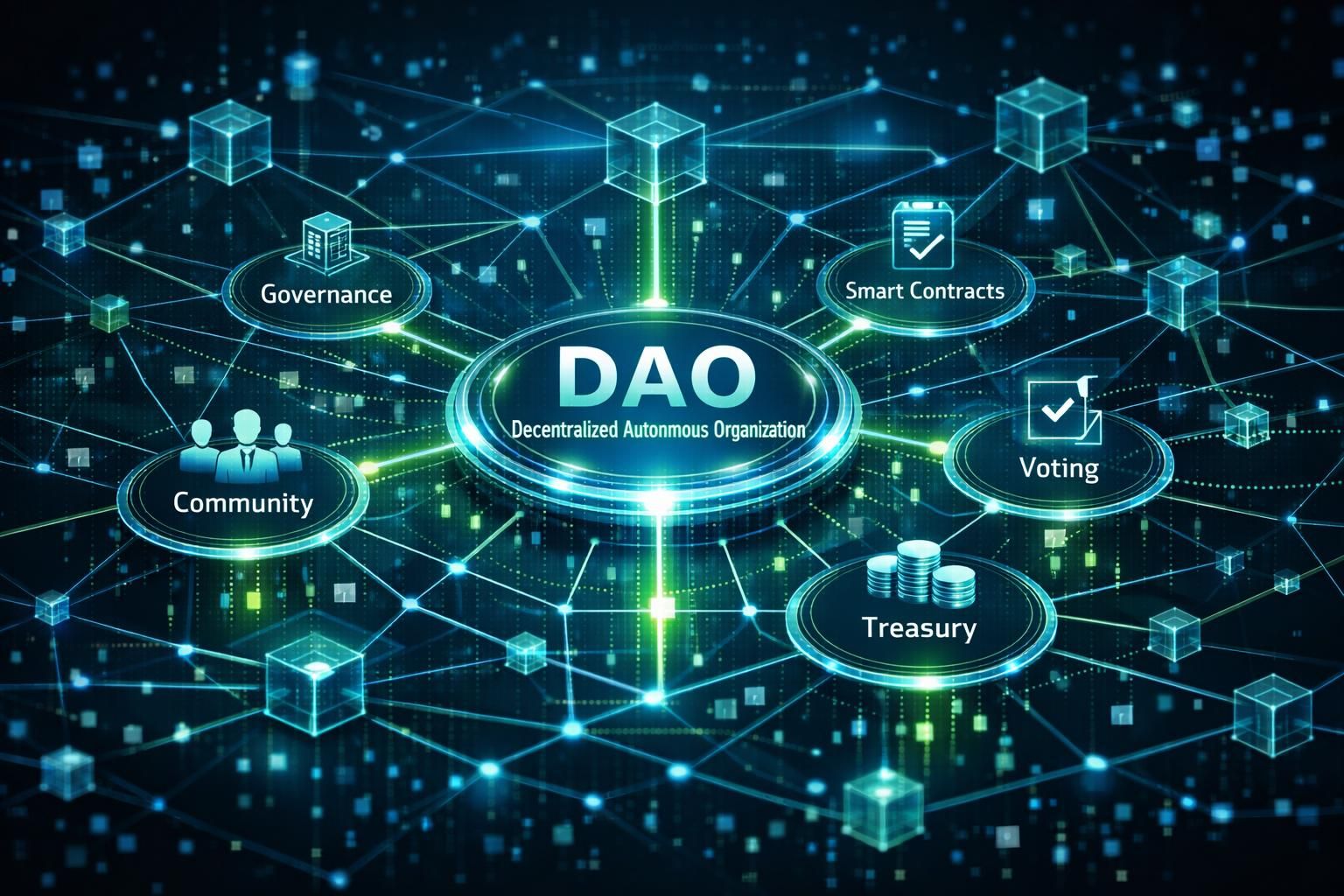 entdecken sie die entwicklung von daos und die neuesten governance-modelle im jahr 2026. erfahren sie, wie dezentrale organisationen die zukunft der zusammenarbeit gestalten.