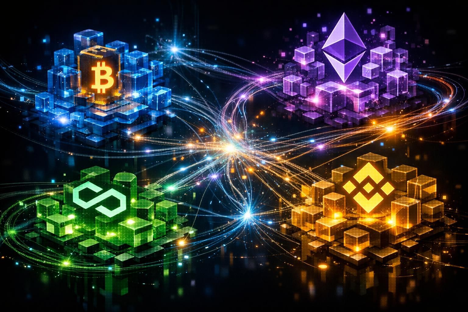 entdecken sie die technologischen fortschritte und herausforderungen der interoperabilität zwischen blockchains und wie sie die zukunft der digitalen vernetzung gestalten.