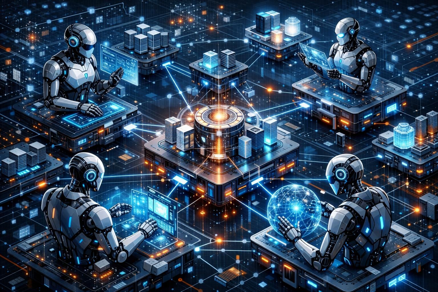 entdecken sie, wie multi-agenten-systeme die zukunft der künstlichen intelligenz prägen und neue möglichkeiten in effizienz, zusammenarbeit und innovation eröffnen.