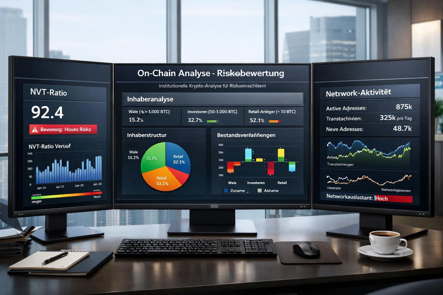 on-chain-analyse als innovatives werkzeug zur präzisen risikoabschätzung für institutionelle investoren in der digitalen finanzwelt.
