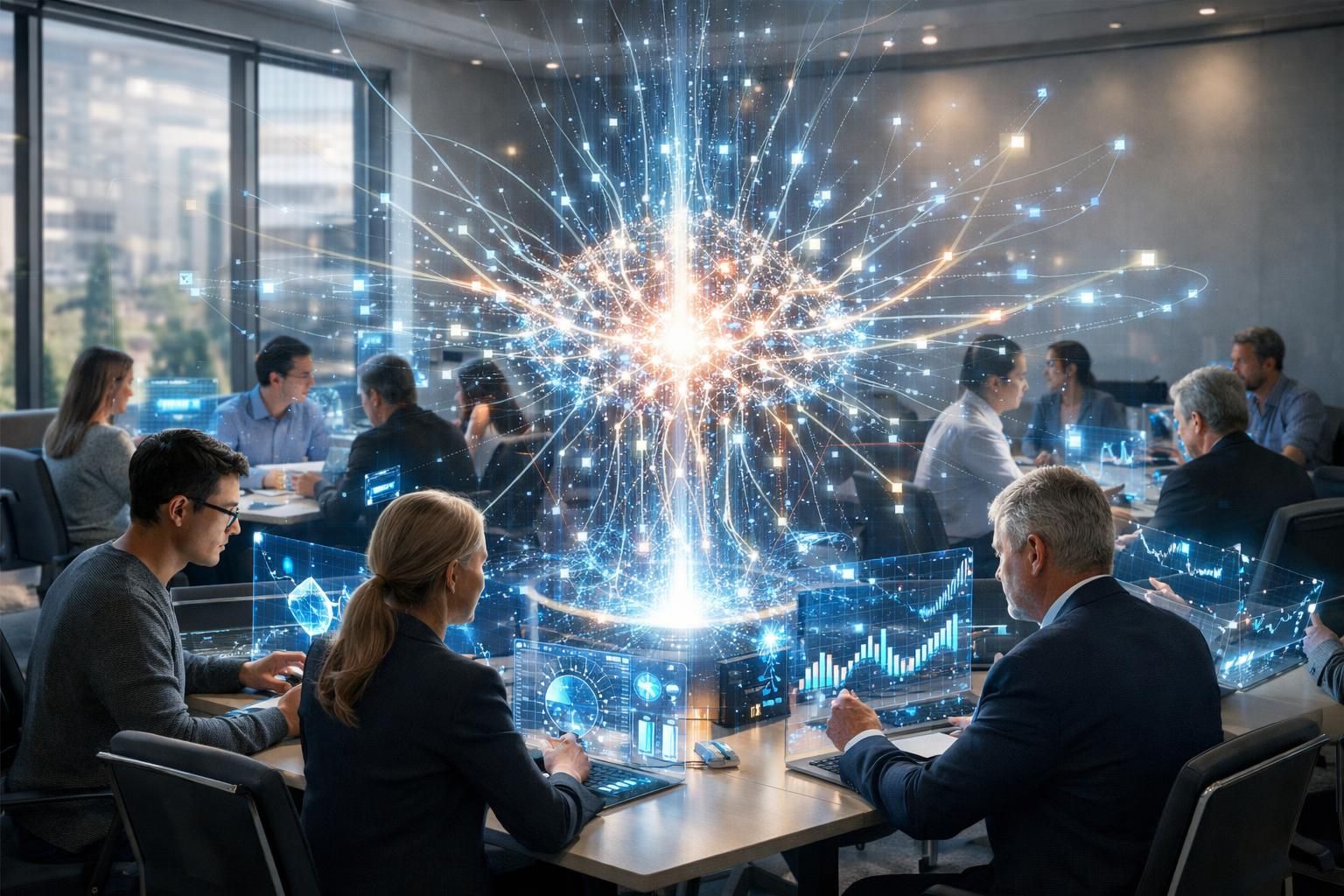 erfahren sie, wie generative ki geschäftsmodelle revolutioniert und neue chancen sowie herausforderungen für unternehmen schafft.